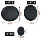 16Pcs Basalt Hot Massage Stone Kit with Heater – Spa at Home