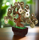 Bronze Feng Shui money tree for prosperity and harmony home decor