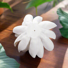 White porcelain lotus incense burner with minimalist design for meditation and home decor