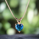 Love Tourmaline Stone Necklace for Women – Elegant Jewelry Gift