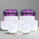 8-Inch Crystal Sound Bowl – Buddha Singing Bowl for Meditation