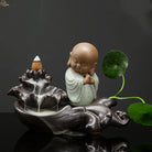 Premium Sandalwood Tower Incense Burner with elegant tower design