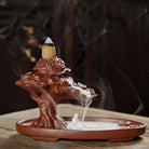Premium Sandalwood Tower Incense Burner with elegant tower design