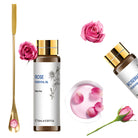 10ml bottle of plant aromatherapy essential oil with lavender, rose, and tea tree