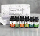 Aromatherapy 10ml essential oil six-piece set in a gift box with natural scents
