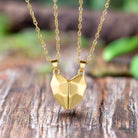 Wishing Stone Love Necklace – Heart-Shaped Pendant for Men & Women