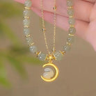 Celestial Jade Rabbit Bracelet featuring zodiac charm and retro design