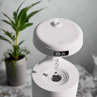 Premium Anti Gravity Aroma Diffuser with levitating water droplet effect and ultrasonic oil mist for relaxation and modern decor