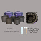 Handmade Crystal Sound Bowl Set – For Meditation & Healing