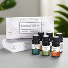 Aromatherapy 10ml essential oil six-piece set in a gift box with natural scents