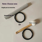 Handmade Crystal Sound Bowl Set – For Meditation & Healing