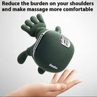 Wireless 4D neck and shoulder massager with soothing heat for relaxation and pain relief.