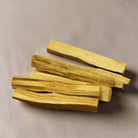 Handcrafted sacred wood incense logs for meditation and aromatherapy