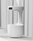 Premium Anti Gravity Aroma Diffuser with levitating water droplet effect and ultrasonic oil mist for relaxation and modern decor