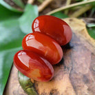 Red Agate Crystal Palm Stone – Natural Stress Relief & Healing Tool