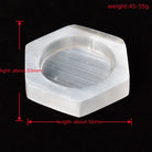 Hexagon Selenite Bowl – 100% Natural Crystal Cleansing Dish
