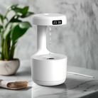 Premium Anti Gravity Aroma Diffuser with levitating water droplet effect and ultrasonic oil mist for relaxation and modern decor