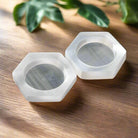 Hexagon Selenite Bowl – 100% Natural Crystal Cleansing Dish