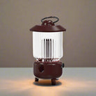 Vintage-style USB humidifier shaped like a kerosene lamp, glowing with soft light