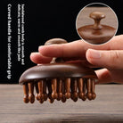 Wooden Shampoo Brush Massager - The Light of Inspiration