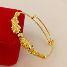 Pixiu Push-pull Bracelet Feng Shui Bracelet Men Women Unisex - The Light of Inspiration