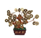 8 inch copper money tree into the money tree cash cow tree rich tree lucky tree Feng Shui supplies - The Light of Inspiration