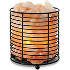 Cylindrical Salt Lamp - The Light of Inspiration