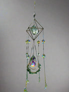 Crystal Hanging Sun Catcher – Aurora Gem Crystal Prism 