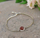 Strawberry Crystal Bracelet – Elegant & Energizing Gemstone Jewelry 