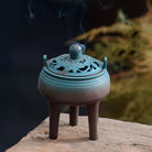 Antique Incense Burner Household Pan Incense Sandalwood Incense Burner - The Light of Inspiration