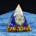 Seven Chakras Natural Crystal Gravel Energy Tower - The Light of Inspiration