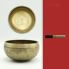 Yoga Meditation Singing Bowl Auspicious Knot Handmade Buddha Sound Bowl - The Light of Inspiration