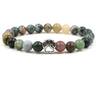 Natural Lava Stones Paw Bracelet - The Light of Inspiration