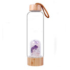 Natural Crystal Crushed Stones And Bamboo Cover Energy Cup - The Light of Inspiration