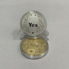 YES Moonlight Silver Edition Good Luck Lucky Coin - The Light of Inspiration