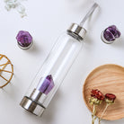 Natural Crystal Stone Bottle - The Light of Inspiration