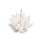 White Porcelain lotus incense burner - The Light of Inspiration