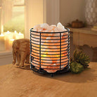 Cylindrical Salt Lamp - The Light of Inspiration