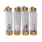 Natural Crystal Crushed Stones And Bamboo Cover Energy Cup - The Light of Inspiration