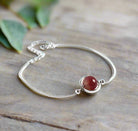 Strawberry Crystal Bracelet – Elegant & Energizing Gemstone Jewelry 
