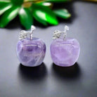 12 colorful natural crystal stones including emerald and amethyst in gift box