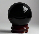 Obsidian Crystal Ball – Spiritual Protection & Energy Cleansing 