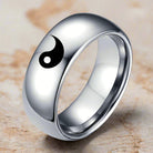   Yin Yang Couple Ring – Symbol of Balance & Unity for Partners 