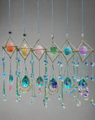 Crystal Hanging Sun Catcher – Aurora Gem Crystal Prism 