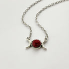 Natural Stone Necklace Amethyst Guardian Stone - The Light of Inspiration