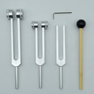 Aluminum Alloy Tuning Fork Suit Fork Gold 3 PCs With Base - The Light of Inspiration