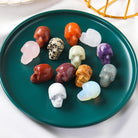 Natural Crystal Skull Carved Semi-precious Stones - The Light of Inspiration