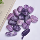 Natural Polished Lepidolite Tumbled Crystals Healing Stones For Sale - The Light of Inspiration