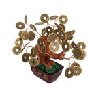 8 inch copper money tree into the money tree cash cow tree rich tree lucky tree Feng Shui supplies - The Light of Inspiration