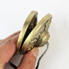 Copper Finger Cymbals Percussion Instrument Ring Clock Yoga Meditation Ding Ring - The Light of Inspiration